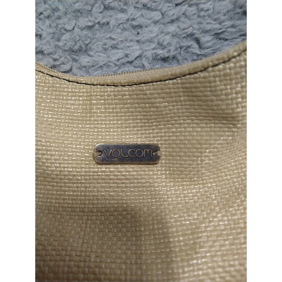 Volcom Espadrille Woven Shoulder Bag Boho Summer Beachy Cottagecore - Picture 3 of 11